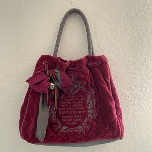 Vintage Juicy Couture large shoulder bag